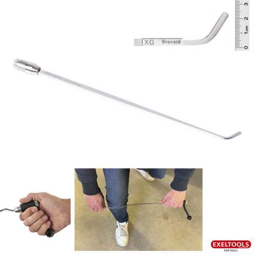 Icetools coté gauche - tête X - Long. : 255mm