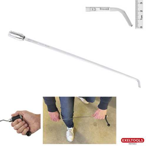 Icetools coté droit  tête X - Long. : 255mm