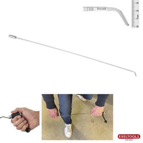 Icetools coté droit - tête X - Long. : 530mm