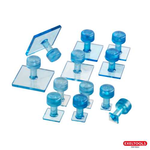 Pack de 12 ventouses ICE carrées
