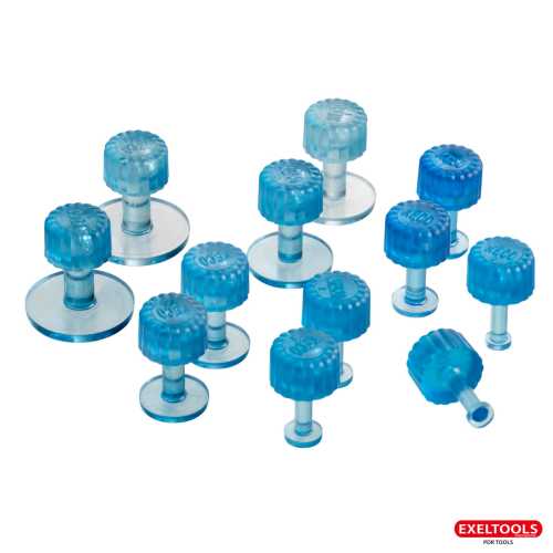 Pack de 12 ventouses assorties Smooth Face ICE