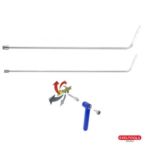 Kit KXK360 - INDEXABLE 360° - 2 BARRES INOX